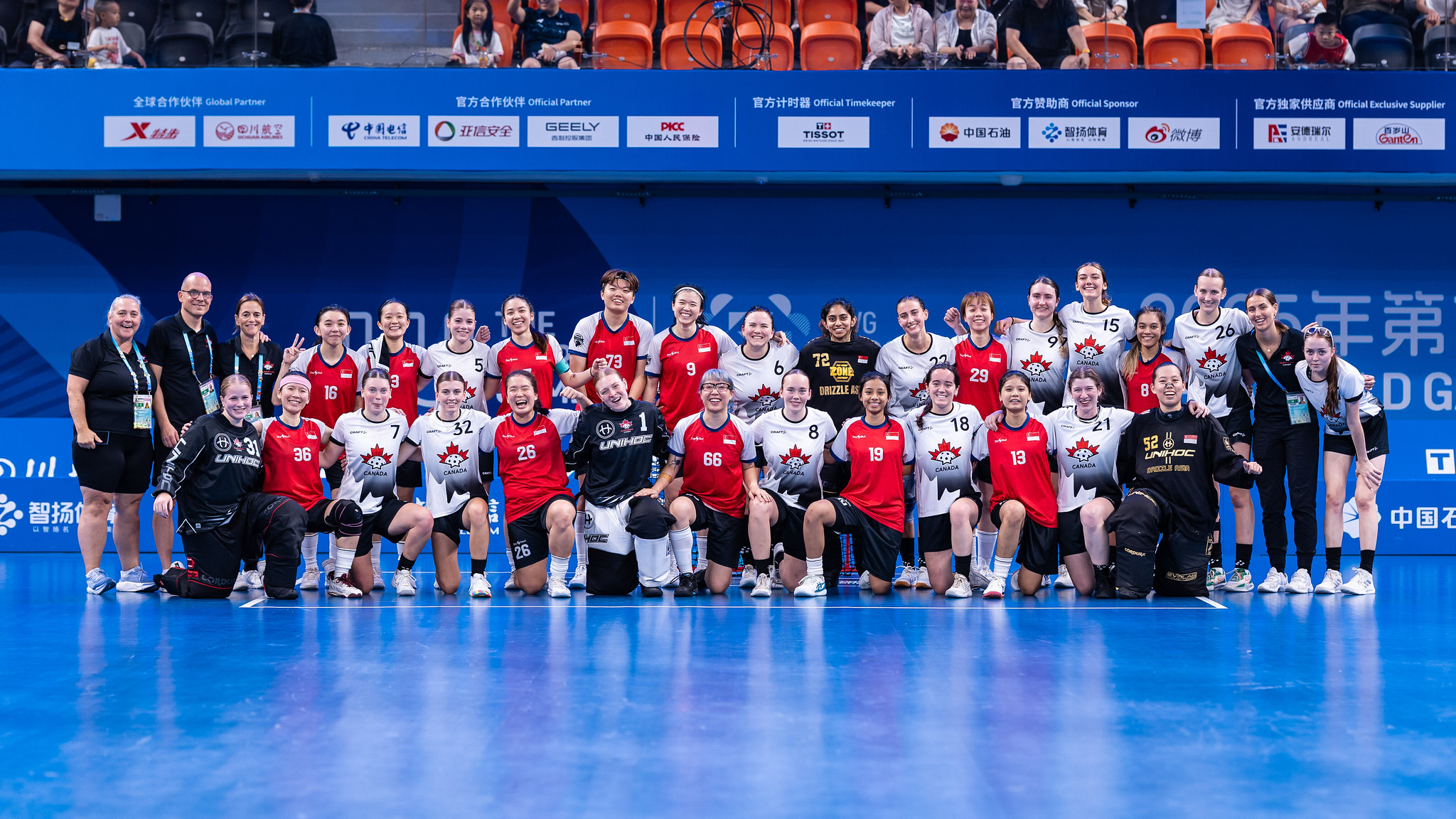 TWG 2025 Canada v Singapore photo by Floorball Frames