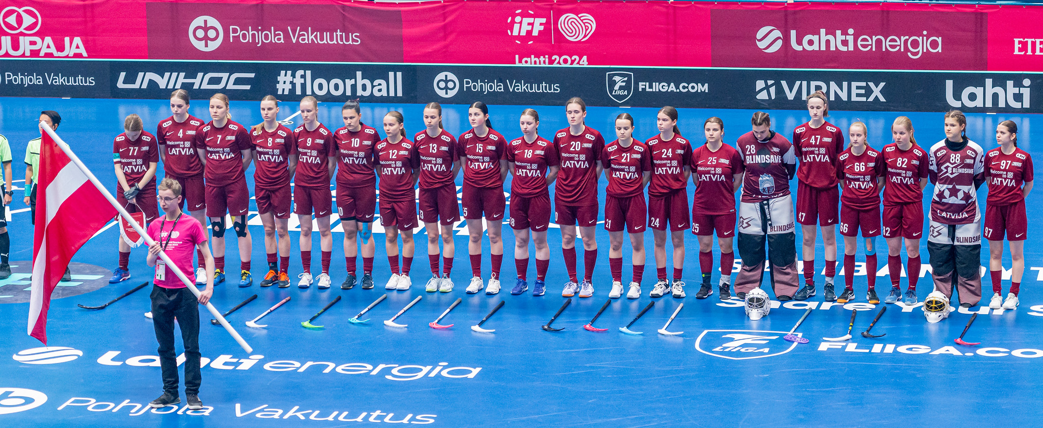 U19 WFC 2024 Latvia v Germany photo by Ari Arola